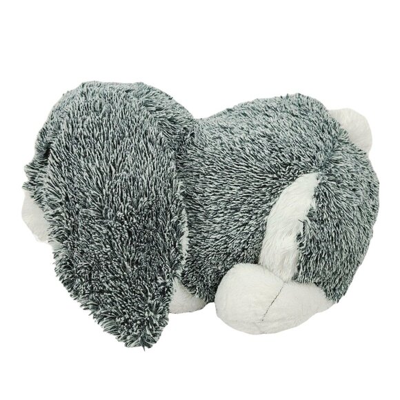 Bunny Rabbit Plush Gray White Realistic Easter Hare Large Stuffed Animal Toy - Picture 2 of 8